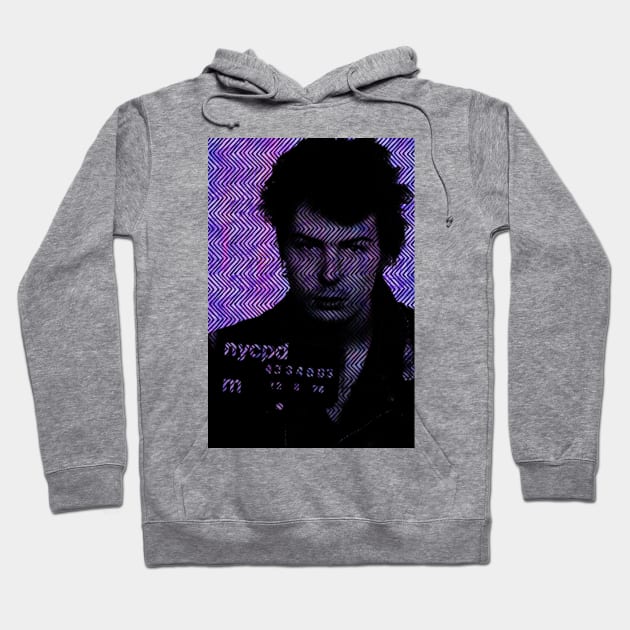 Sid Vicious Mugshot Hoodie by SABREart